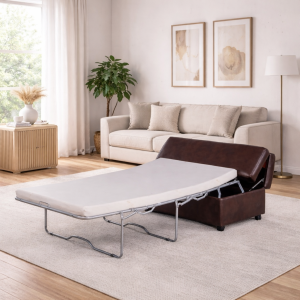 Havana Sleeper Ottoman with Memory Foam Mattress