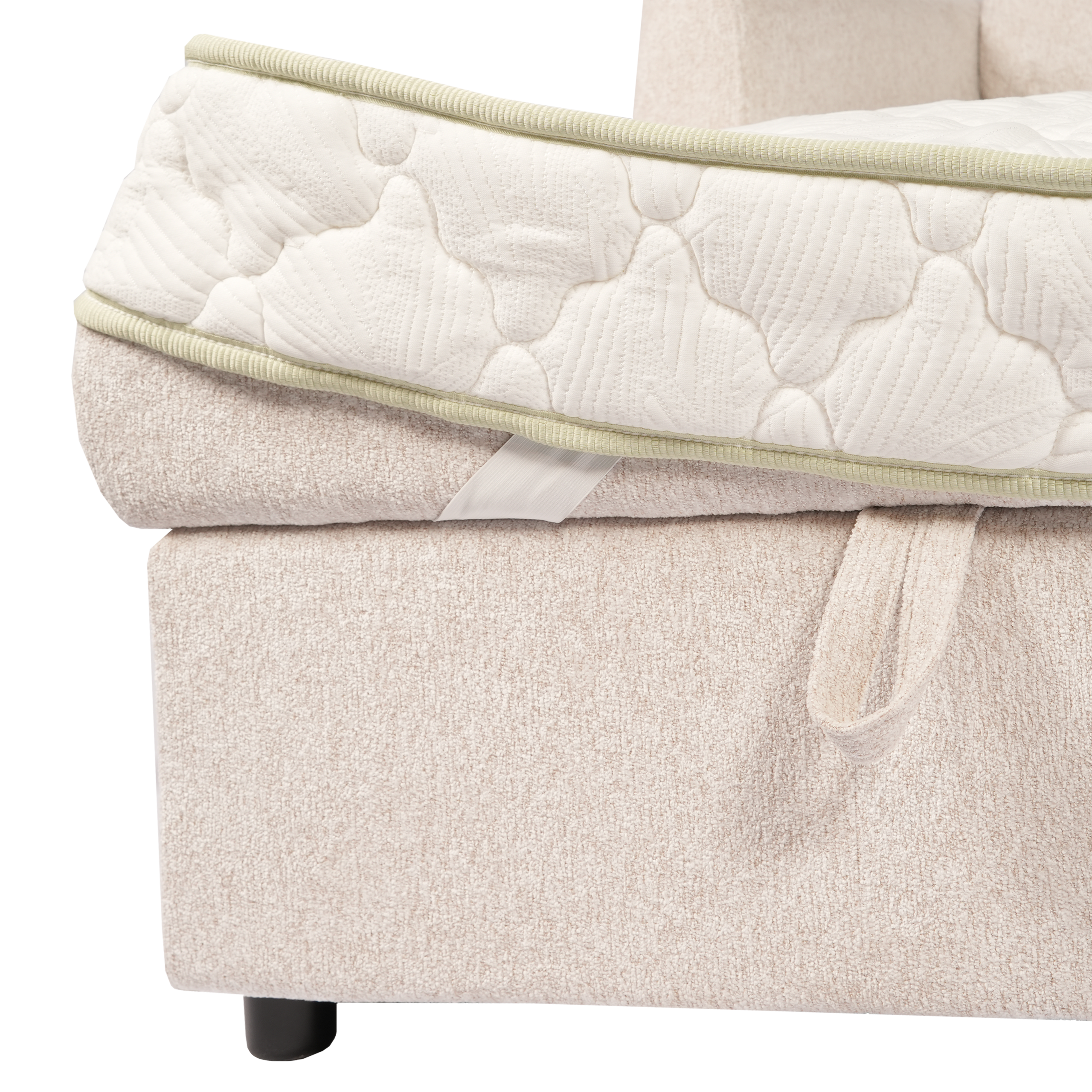 Aspen Media Sleeper With Mattress Pad - Image 3